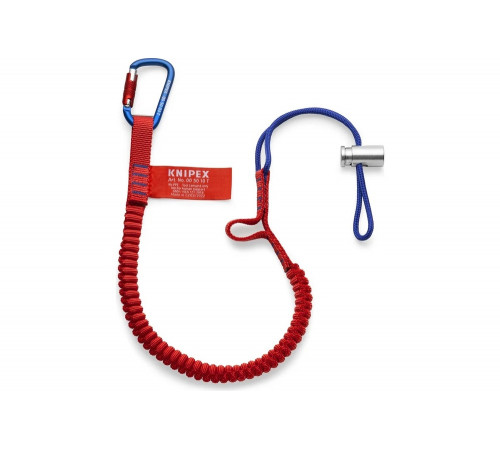 Страховочный строп Knipex 1 шт., карабин 1 шт., нагрузка 6 кг KN-005012TBK