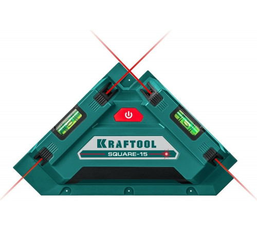 KRAFTOOL лазерный угольник для кафеля SQUARE-15 34705 KRAFTOOL лазерный угольник для кафеля SQUARE-15 34705