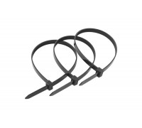 Нейлоновые хомуты Зубр черные, 3.6x200 мм, 100 шт. 309030-36-200