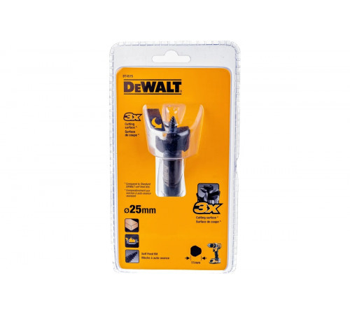 Сверло Форстнера по дереву 25 мм DEWALT DT4575