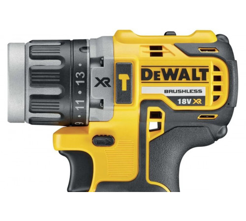 Аккумуляторная ударная дрель-шуруповерт Dewalt DCD796E1T, 18 В, 2000 об/мин, 34000 уд/мин, с АКБ 1.7 Ач и ЗУ, в кейсе TSTAK DCD796E1T-XJ