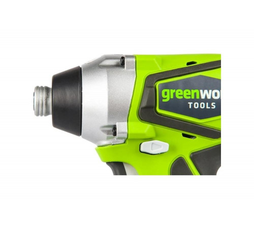 Ударный аккумуляторный шуруповерт GreenWorks 24V 3802307 Ударный аккумуляторный шуруповерт GreenWorks 24V 3802307
