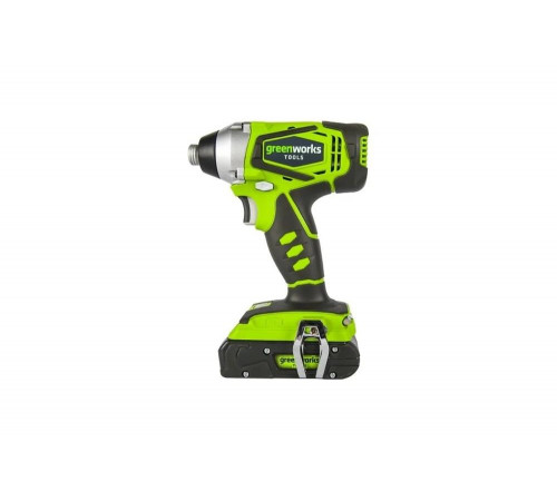 Ударный аккумуляторный шуруповерт GreenWorks 24V 3802307 Ударный аккумуляторный шуруповерт GreenWorks 24V 3802307