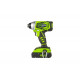 Ударный аккумуляторный шуруповерт GreenWorks 24V 3802307