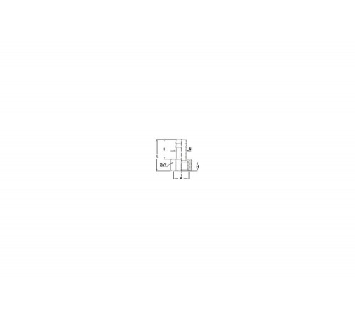 Переходник F1/4" - ёлочка (6 мм; блистер) 1227/1 GAV 38904
