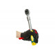 KRAFTOOL 1/2", 72 зубца, Cr-V сталь, трещотка для торцовых головок телескопическая 27798-1/2