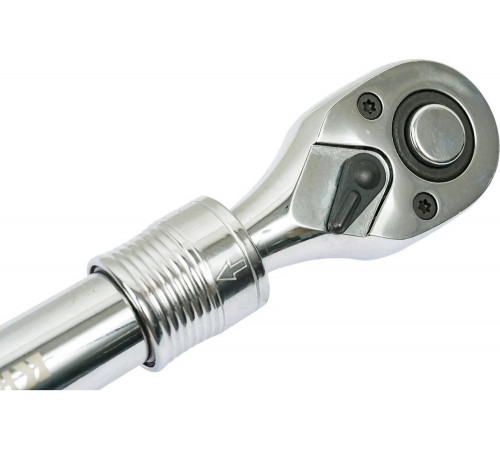 KRAFTOOL 1/2", 72 зубца, Cr-V сталь, трещотка для торцовых головок телескопическая 27798-1/2