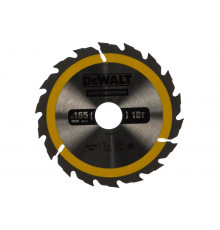 Пильный диск CONSTRUCT 165х30 мм, 18Т, ATB +20град DEWALT DT1936