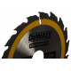 Пильный диск CONSTRUCT 165х30 мм, 18Т, ATB +20град DEWALT DT1936
