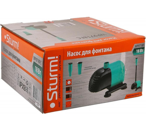 Фонтанный насос Sturm WP9718FC Фонтанный насос Sturm WP9718FC