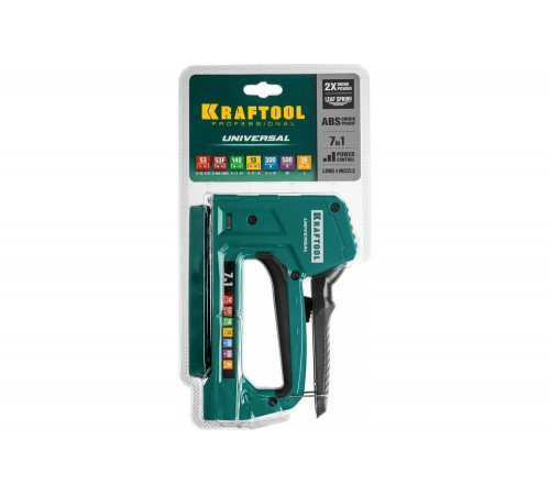 Cтеплер тип 53 (6-14мм)/140 (8-14 мм)/13/ 53F/36/500 KRAFTOOL Universal 31524 Cтеплер тип 53 (6-14мм)/140 (8-14 мм)/13/ 53F/36/500 KRAFTOOL Universal 31524