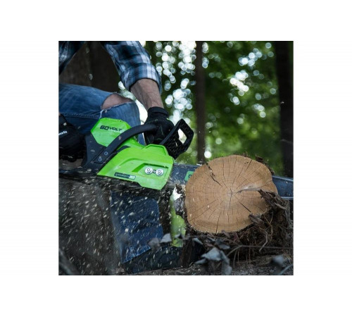 Цепная аккумуляторная пила GreenWorks GD60CS40K4 2001807UB Цепная аккумуляторная пила GreenWorks GD60CS40K4 2001807UB