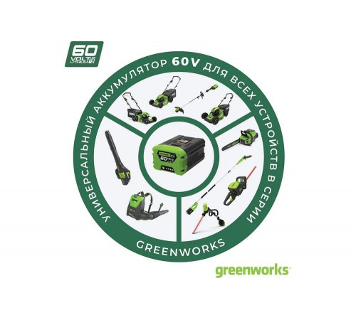 Цепная аккумуляторная пила GreenWorks GD60CS40K4 2001807UB Цепная аккумуляторная пила GreenWorks GD60CS40K4 2001807UB