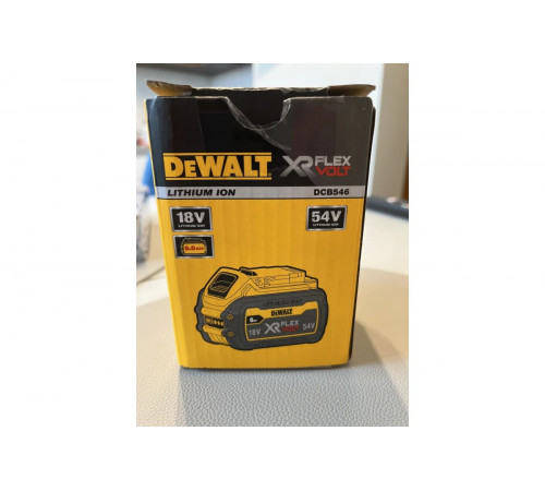 Аккумулятор (54/18 В; 6.0 А*ч; Li-Ion) DEWALT DCB546