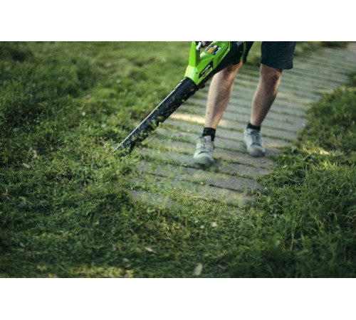 Аккумуляторный воздуходув GreenWorks G40AB 2400807UB Аккумуляторный воздуходув GreenWorks G40AB 2400807UB
