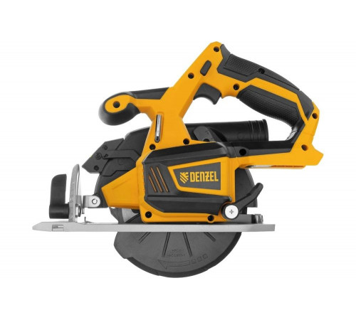 Циркулярная аккумуляторная бесщеточная пила Denzel ccs-165-0, 18 В, li-ion 27402