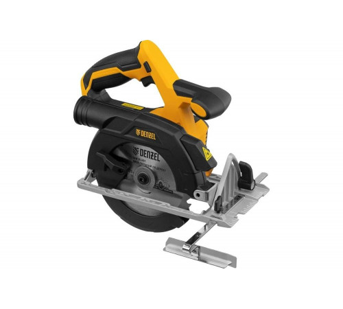 Циркулярная аккумуляторная бесщеточная пила Denzel ccs-165-0, 18 В, li-ion 27402