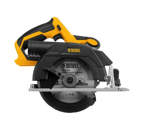 Циркулярная аккумуляторная бесщеточная пила Denzel ccs-165-0, 18 В, li-ion 27402