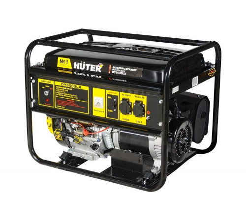 Портативный бензогенератор HUTER DY6500LX Портативный бензогенератор HUTER DY6500LX