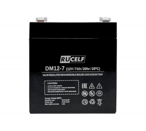 Аккумуляторная батарея DM12-7 RUCELF КА-00009370 Аккумуляторная батарея DM12-7 RUCELF КА-00009370