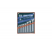Набор комбинированных ключей KING TONY 10-22 мм 8 предметов 1208MR