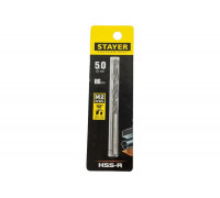Сверло Professional по металлу HSS-R (5х52х86 мм; М2; DIN 338) Stayer 29602-5
