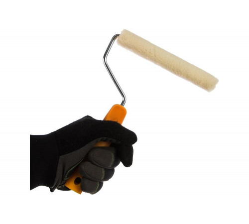 STAYER 160 мм, d=15 мм, 50% акрил, 50% шерсть, валик с ручкой VELOUR 03-0501-16_z01 Master STAYER 160 мм, d=15 мм, 50% акрил, 50% шерсть, валик с ручкой VELOUR 03-0501-16_z01 Master