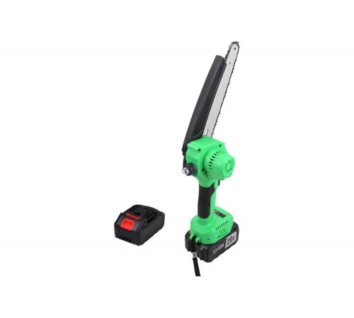 Пила цепная аккумуляторная бесщеточная Zitrek GreenSaw 20V (20 В, 4 Ач, Li-ion аккумулятор 1 шт, 2 Ач Li-ion аккумулятор 1 шт, ЗУ) 082-1858-1