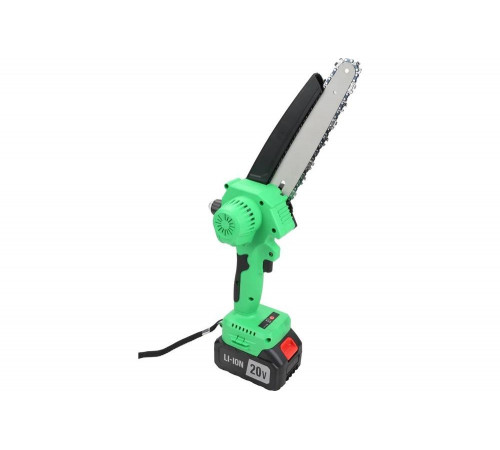 Пила цепная аккумуляторная бесщеточная Zitrek GreenSaw 20V (20 В, 4 Ач, Li-ion аккумулятор 1 шт, 2 Ач Li-ion аккумулятор 1 шт, ЗУ) 082-1858-1