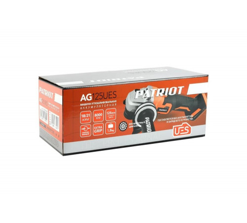 Углошлифовальная машина PATRIOT AG 125UES 110303125