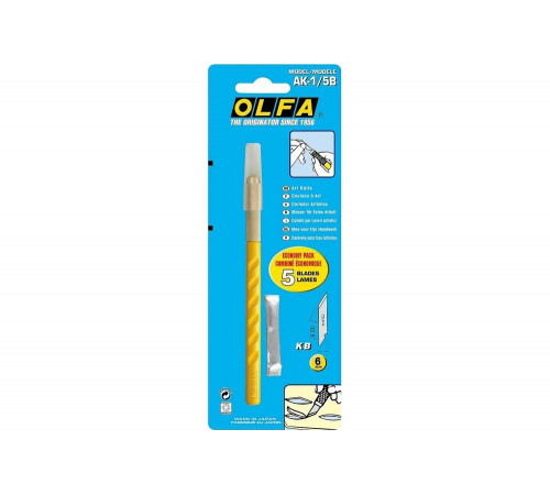Нож для художественных работ OLFA OL-AK-1/5B