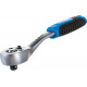 ЗУБР 1/4", 72 зубца, Cr-V сталь, трещотка для торцовых головок 27730-1/4