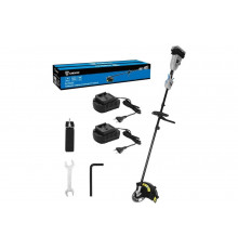Садовый аккумуляторный триммер DEKO DKTR40V PRO 2х4.0 Ач, 2хЗУ 065-1216