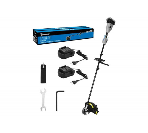 Садовый аккумуляторный триммер DEKO DKTR40V PRO 2х4.0 Ач, 2хЗУ 065-1216 Садовый аккумуляторный триммер DEKO DKTR40V PRO 2х4.0 Ач, 2хЗУ 065-1216