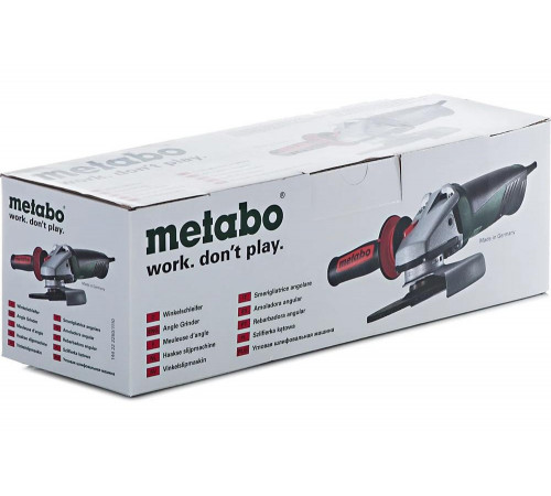 Угловая шлифмашина Metabo WE 14-125 VS Angle grinder 600292000 Угловая шлифмашина Metabo WE 14-125 VS Angle grinder 600292000