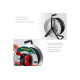 KRAFTOOL K-315, КГ 3х1.5 50м 3700Вт IP44, Силовой удлинитель на стальной катушке (55085-50)