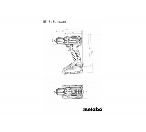 Шуруповерт METABO BS 18 L BL 602326840 без акк и з.у Шуруповерт METABO BS 18 L BL 602326840 без акк и з.у
