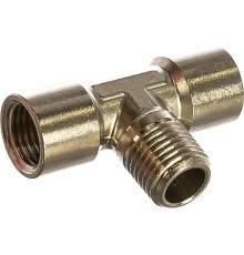 Переходник тройник Т-образный 1252/2 255/2 T-FMF 1/4" GAV 23967
