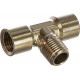 Переходник тройник Т-образный 1252/2 255/2 T-FMF 1/4" GAV 23967