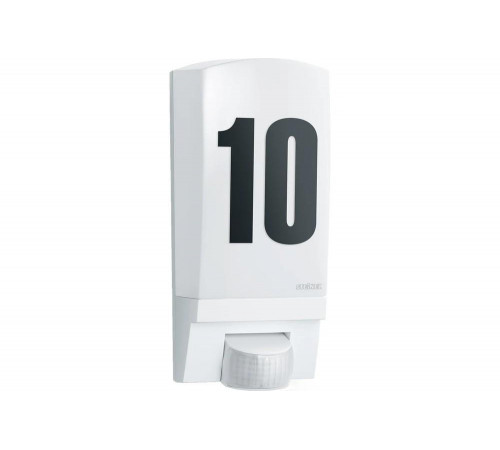 Уличный светильник с датчиком движения Steinel L 1 IP54 white policarbonat matt E27 1х60 Вт 650513 Уличный светильник с датчиком движения Steinel L 1 IP54 white policarbonat matt E27 1х60 Вт 650513