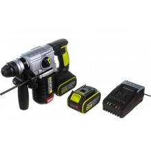 Аккумуляторный бесщеточный перфоратор WORX Professional WU388 20В, 24мм, 2.2 Дж, 4Ач х2, ЗУ 2А WU388