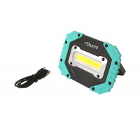 Фонарь-прожектор Sturm аккум., COB, 2 магнита, 4 режима, поворотная опора, 600лм 4052-03-600