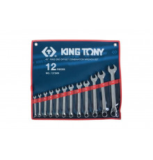 Набор комбинированных ключей (6-22 мм, 12 предметов) KING TONY 1272MR