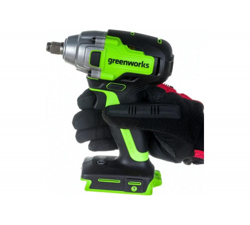 Ударный аккумуляторный гайковерт Greenworks GD24IW400 3802907