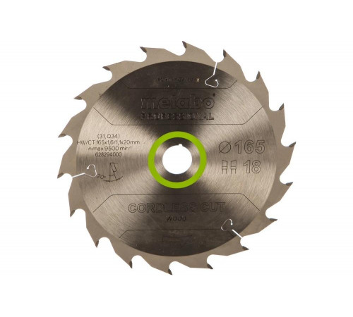Диск пильный CordlessCutProf (165x20 мм; 18WZ) Metabo 628294000 Диск пильный CordlessCutProf (165x20 мм; 18WZ) Metabo 628294000