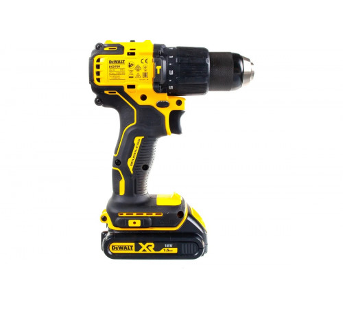 Компактная ударная дрель-шуруповерт DEWALT 18В DCD709S2T