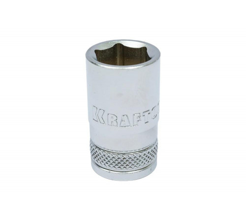 KRAFTOOL 1/2", 15 мм, Cr-V сталь, хромированная, торцовая головка 27805-15_z01 KRAFTOOL 1/2", 15 мм, Cr-V сталь, хромированная, торцовая головка 27805-15_z01