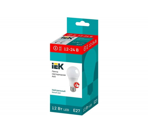 IEK LLE-A60-12-12-24-40-E27: эффективное освещение вашего пространства IEK LLE-A60-12-12-24-40-E27: эффективное освещение вашего пространства