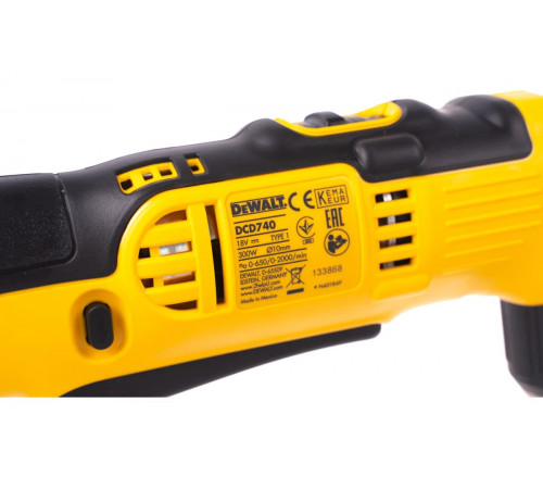 Безударная угловая дрель DEWALT 18.0 В XR DCD740N