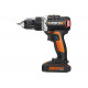 Бесщеточная аккумуляторная ударная дрель-шуруповерт WORX WX373